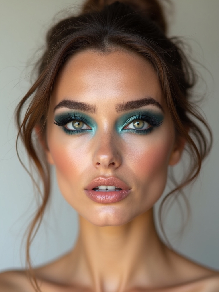 glossy feline winged gaze