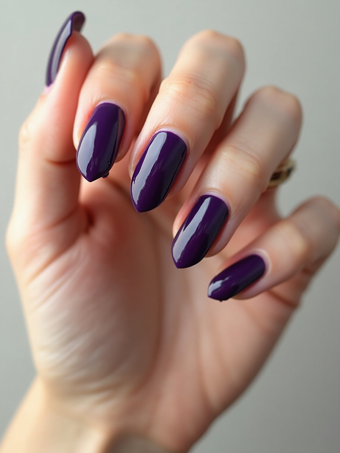 glossy grape jelly drips