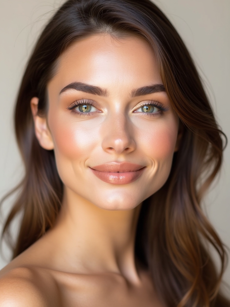 glossy lacquered eyelid finish