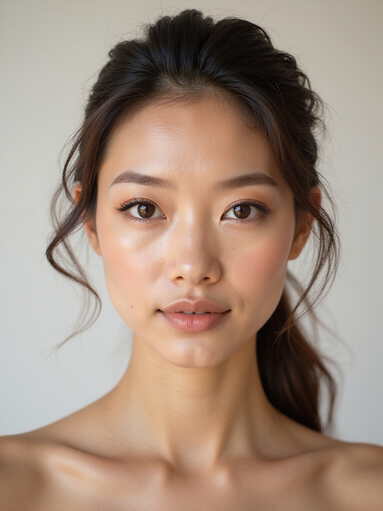 glossy lids satin lips