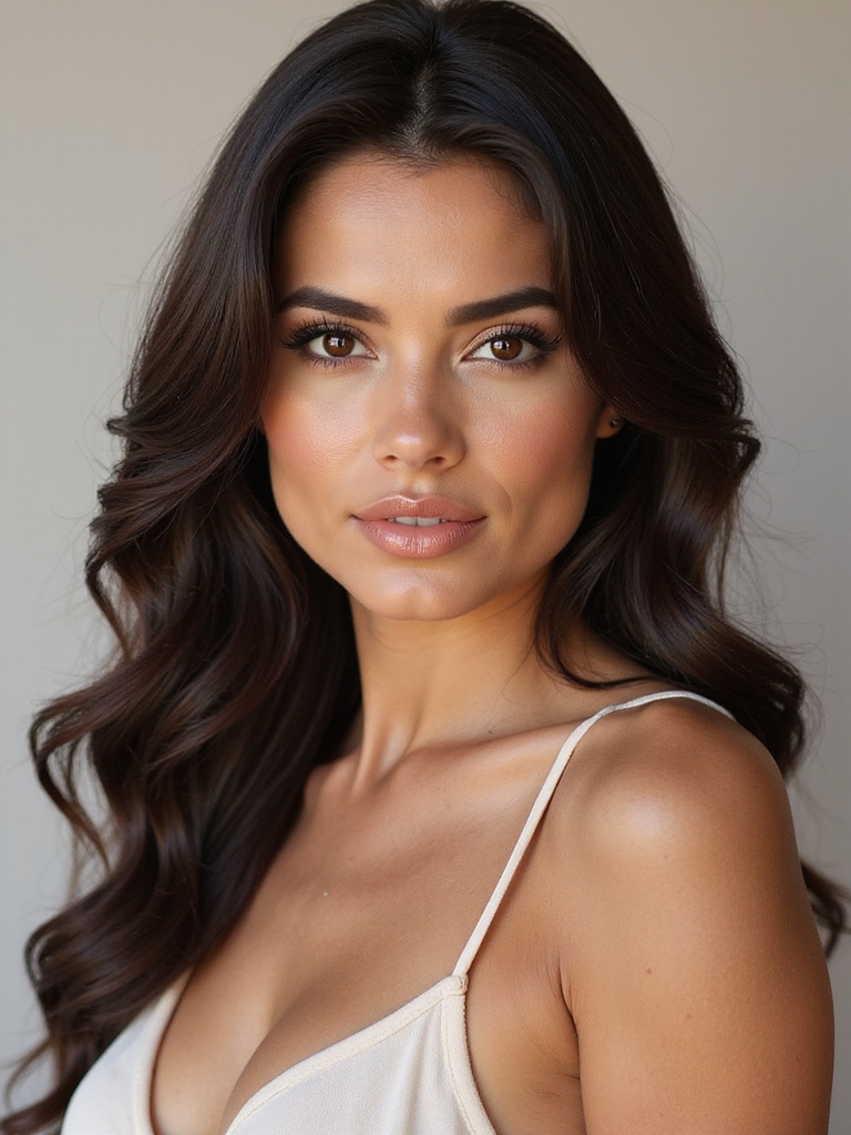 glossy waves bronzed shimmer
