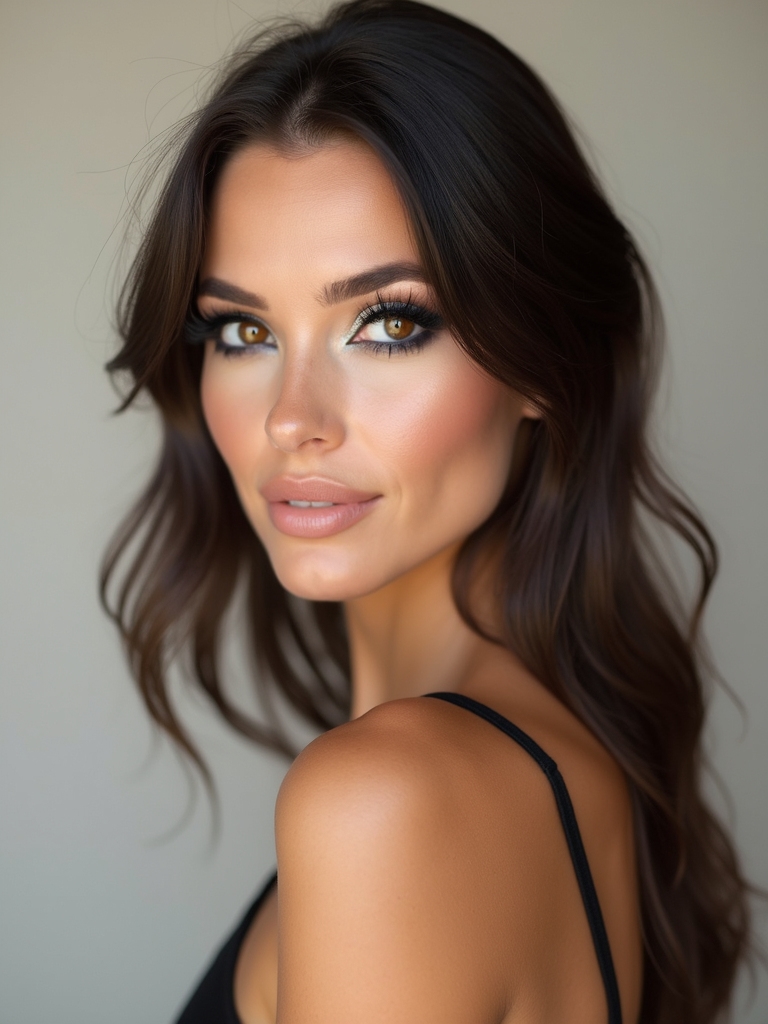 graphite smoky wing glamour