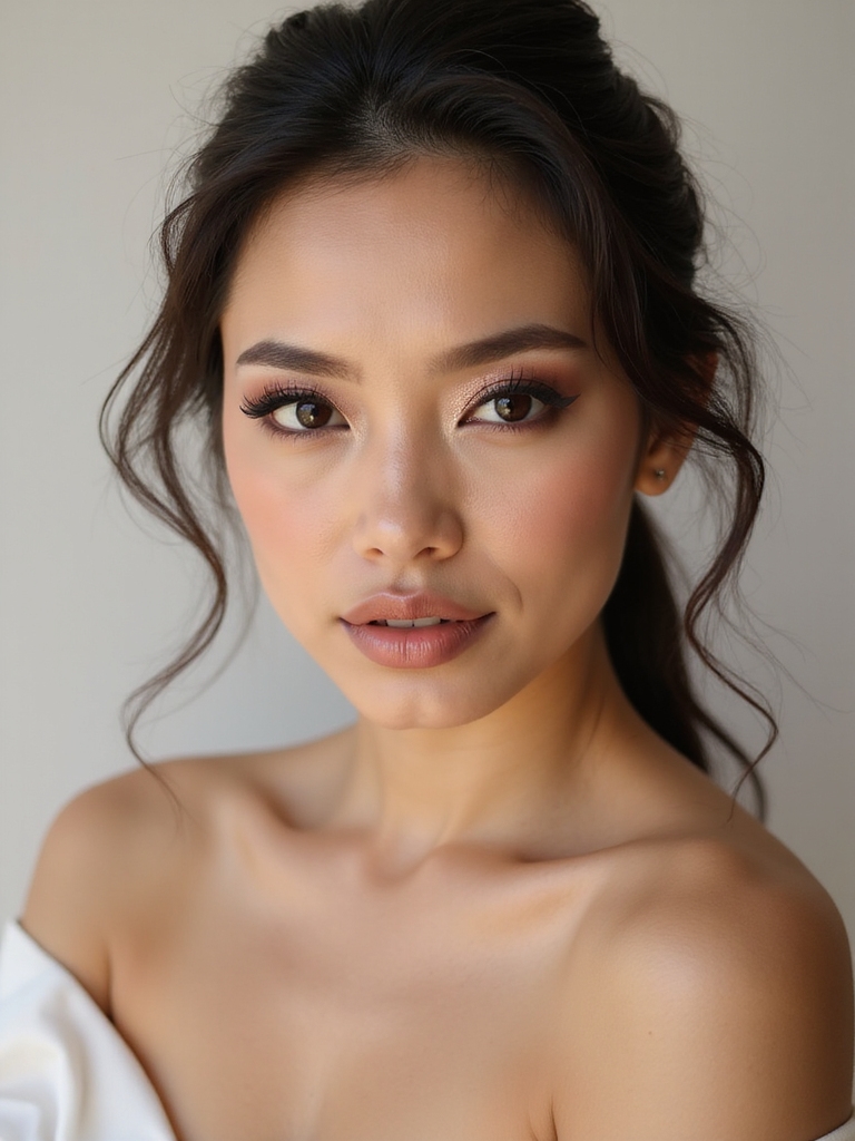 graphite winged champagne glow eyes