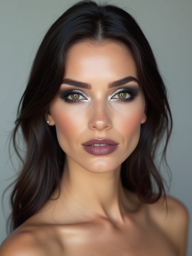 gunmetal lids silver highlight