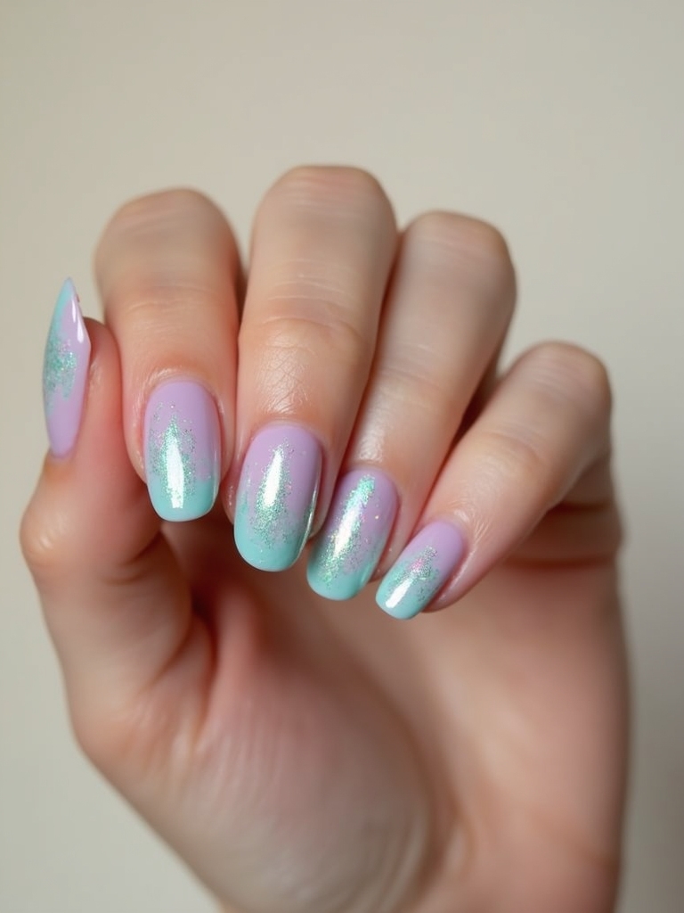 holographic y2k chrome flames