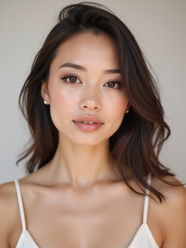 hydrated sun kissed blurred nude
