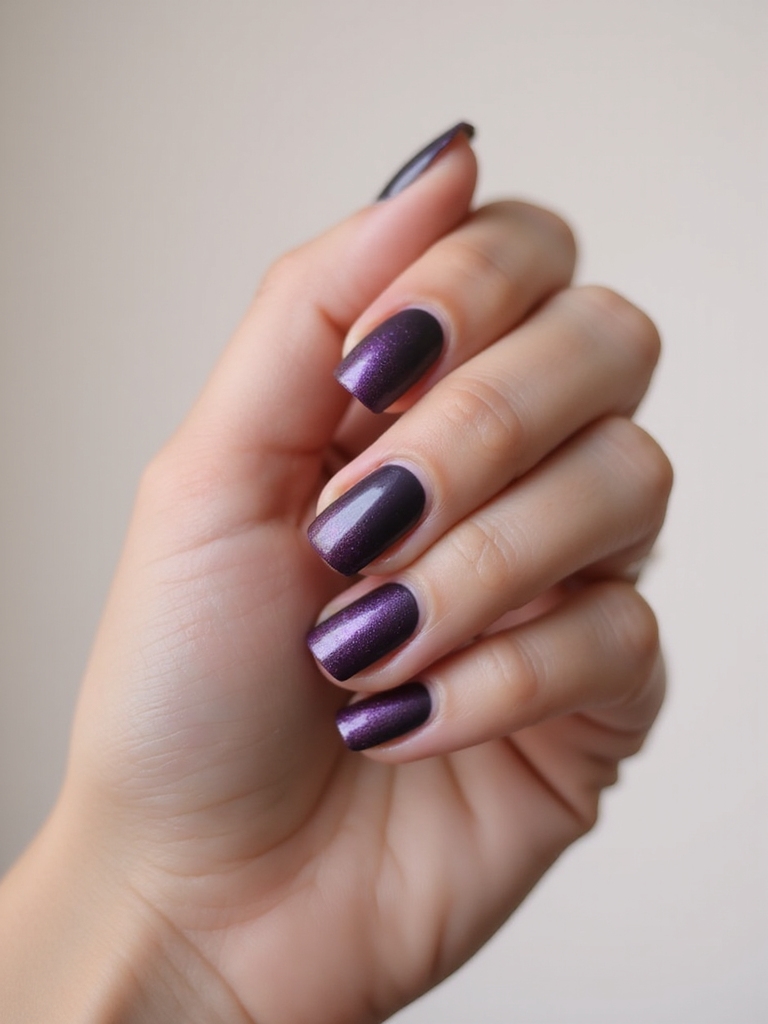 inky to amethyst smoked gradient