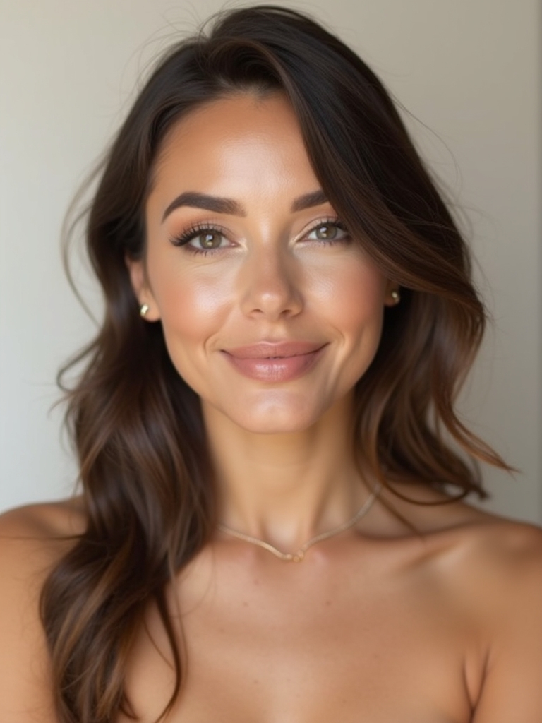 intentional dewy highlight placement