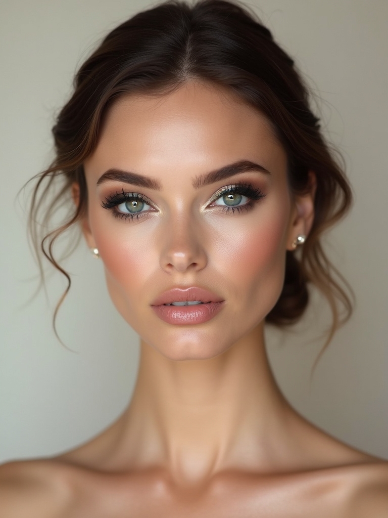 jewel toned halo eye