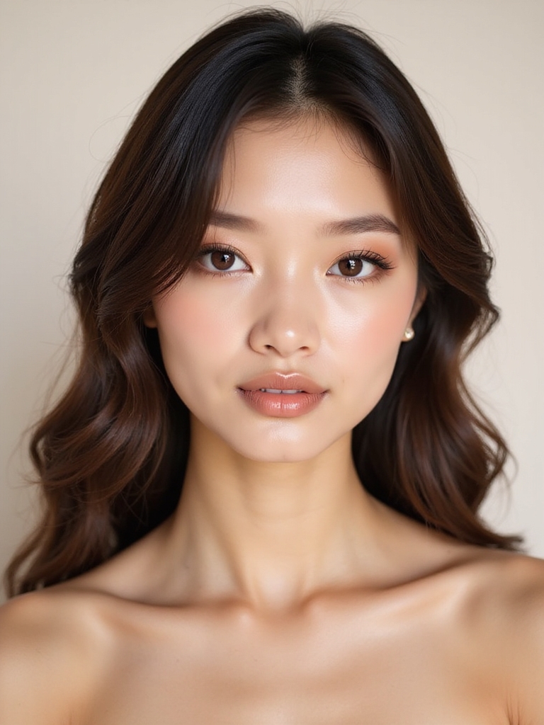latte toned soft glam