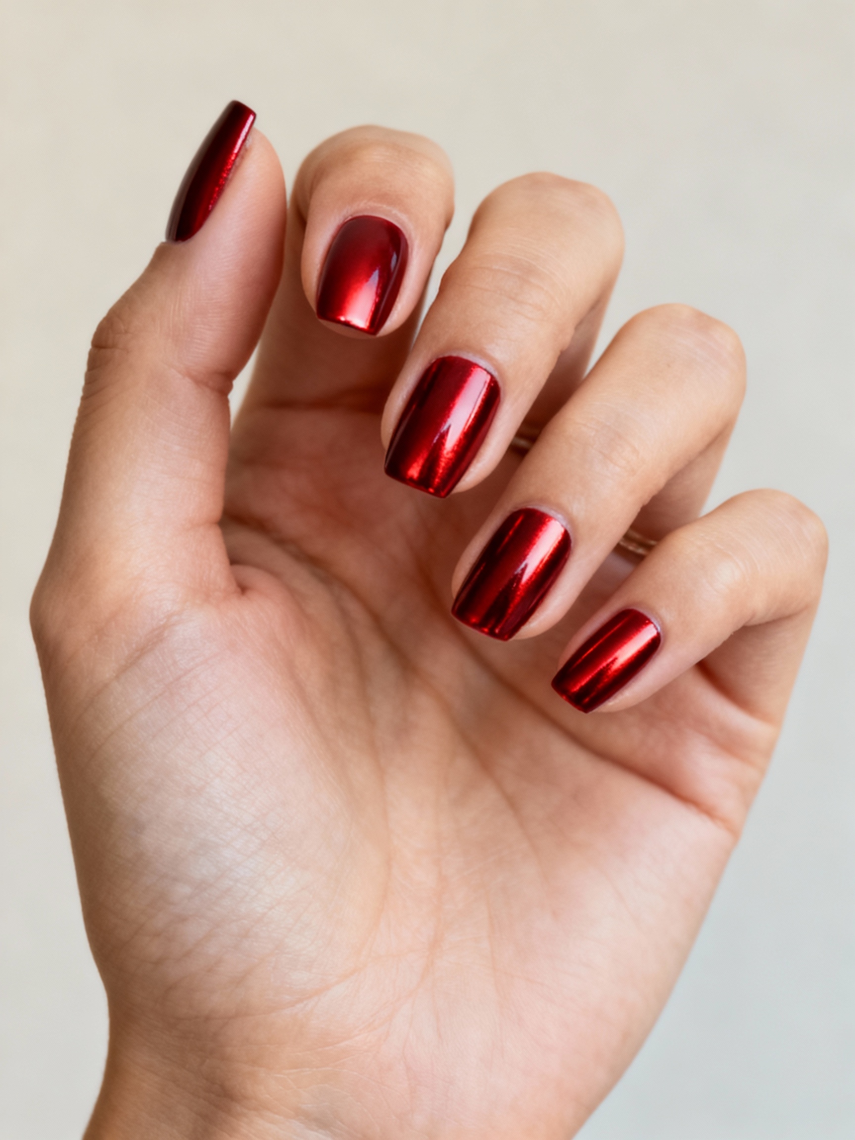 liquid mirror red shine