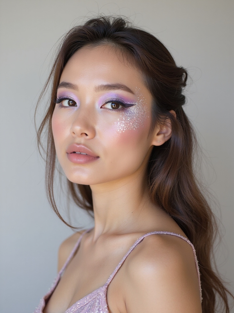 luminous iridescent fairy glow accents