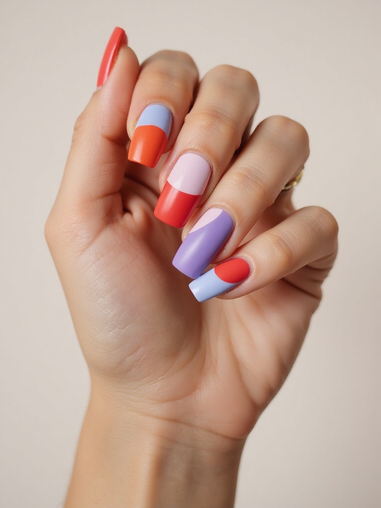 matte base glossy accents