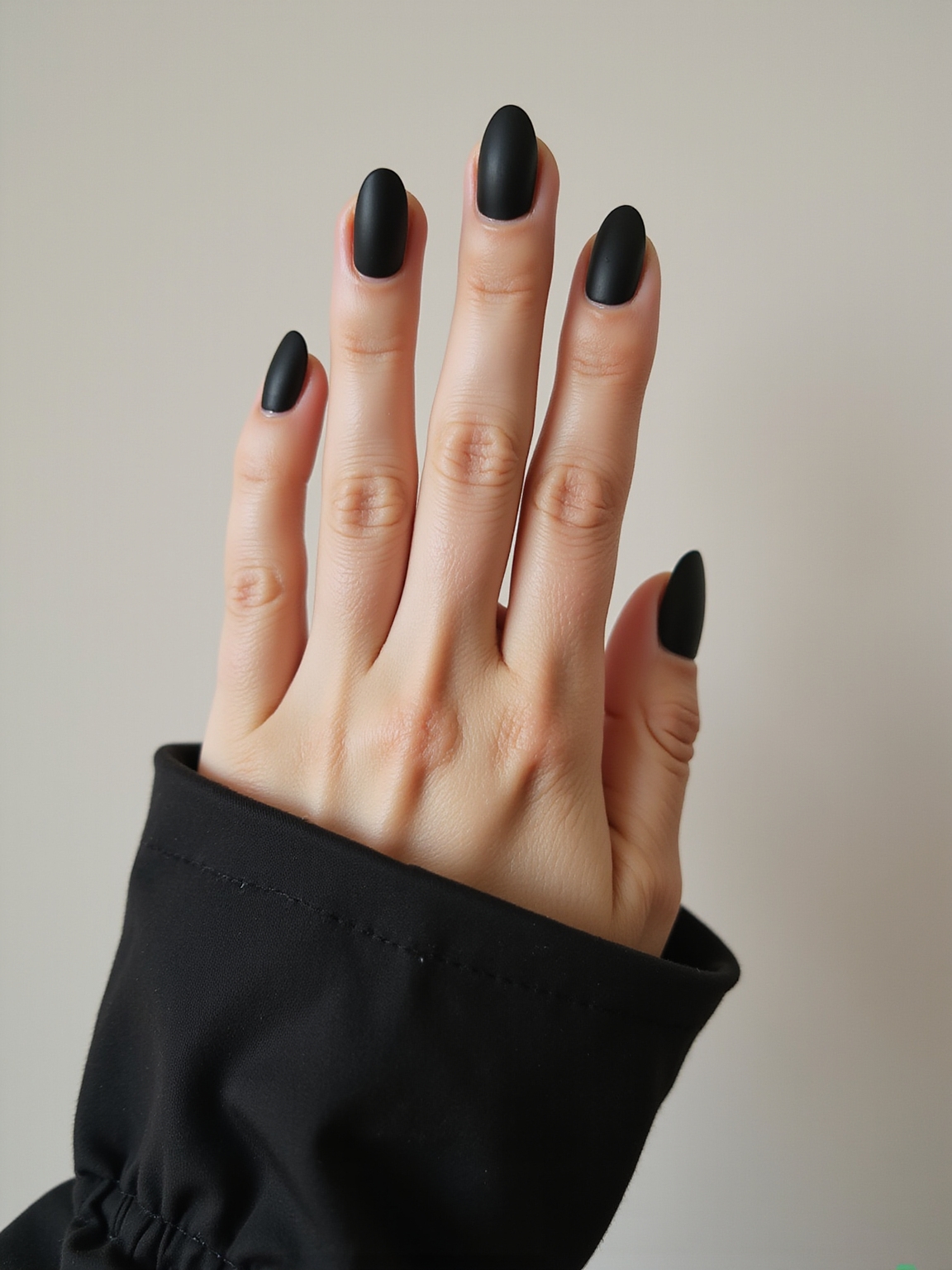 matte velvet noir nails