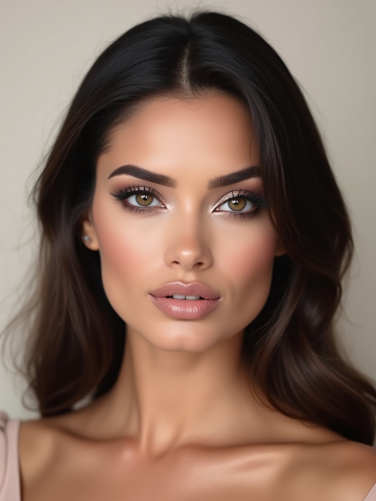 metallic taupe lids pillowy pink