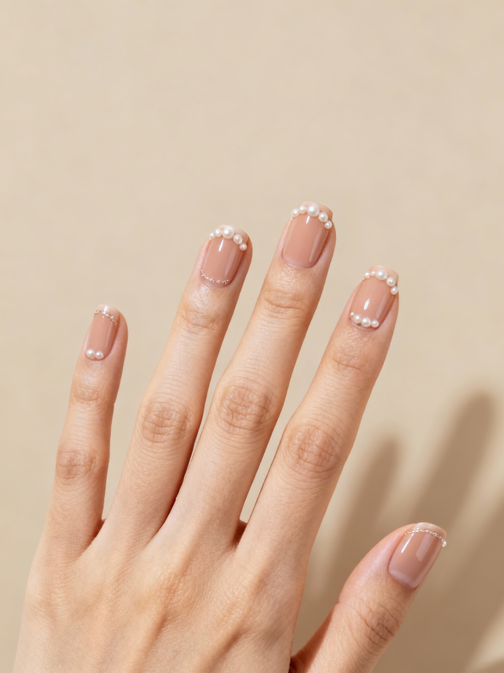 micro pearl french smile elegance