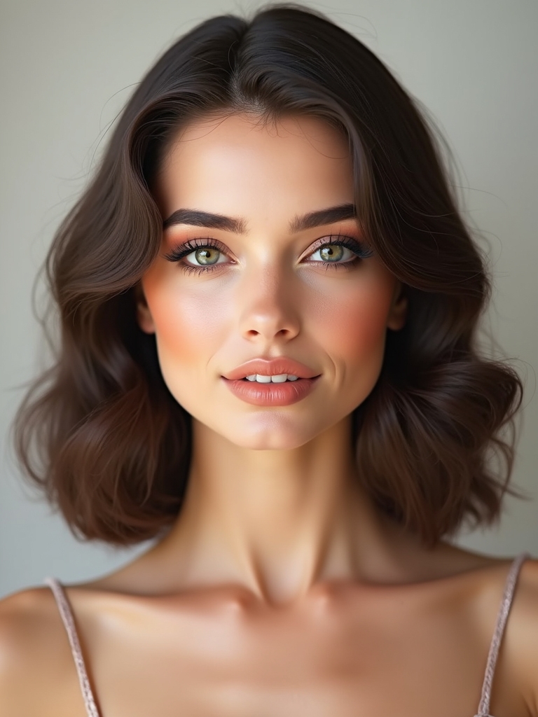 milky porcelain freckled glow