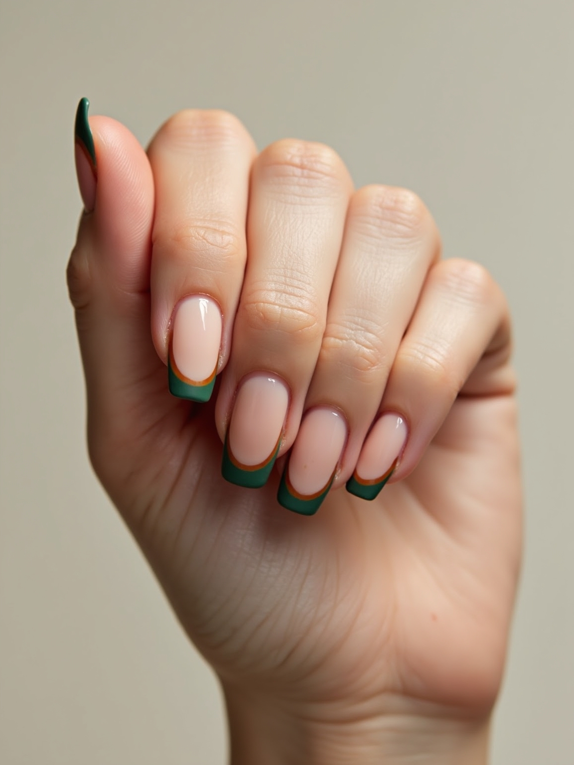 minimalist autumn negative space accents