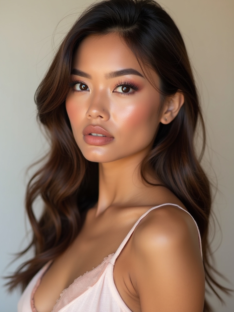 mirror like sheen lifted warmth