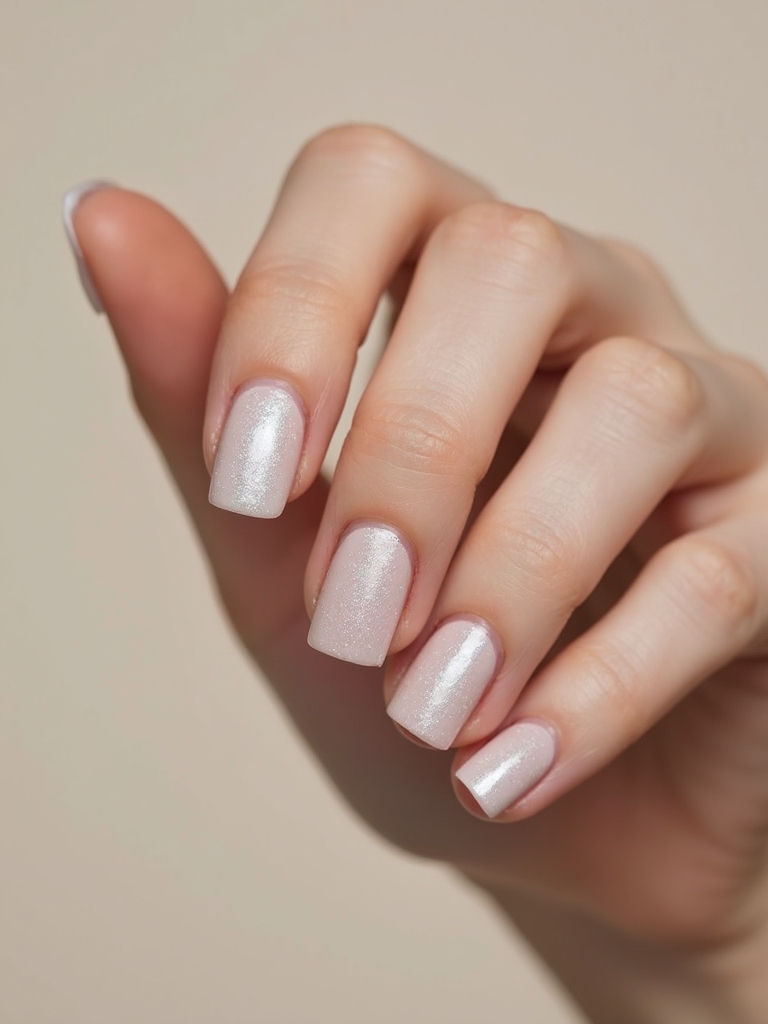 mirror like silver foil accents