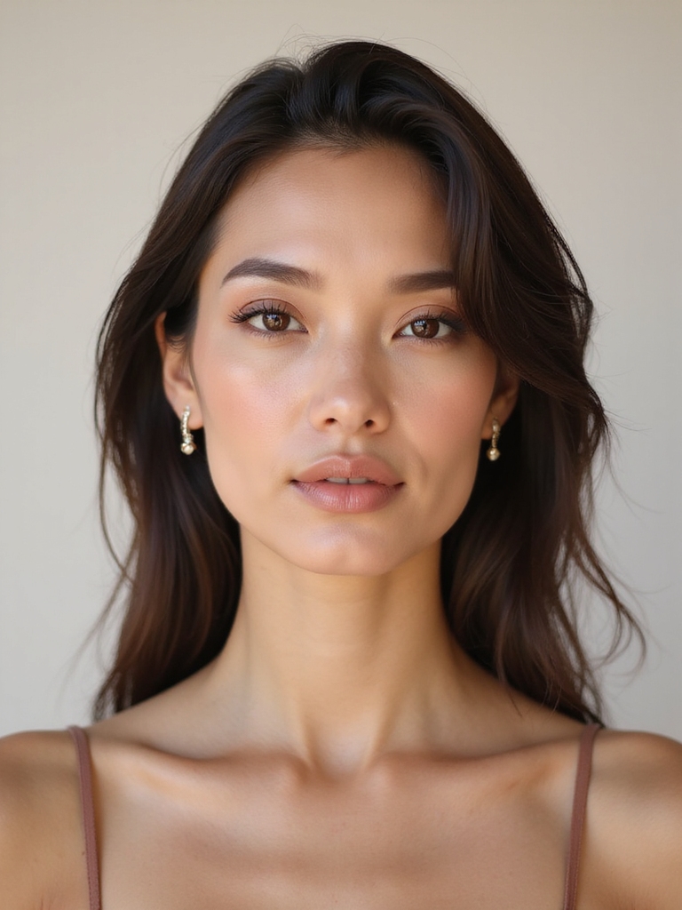 modern matte nude velvet