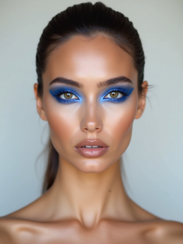 modern soft cerulean matte