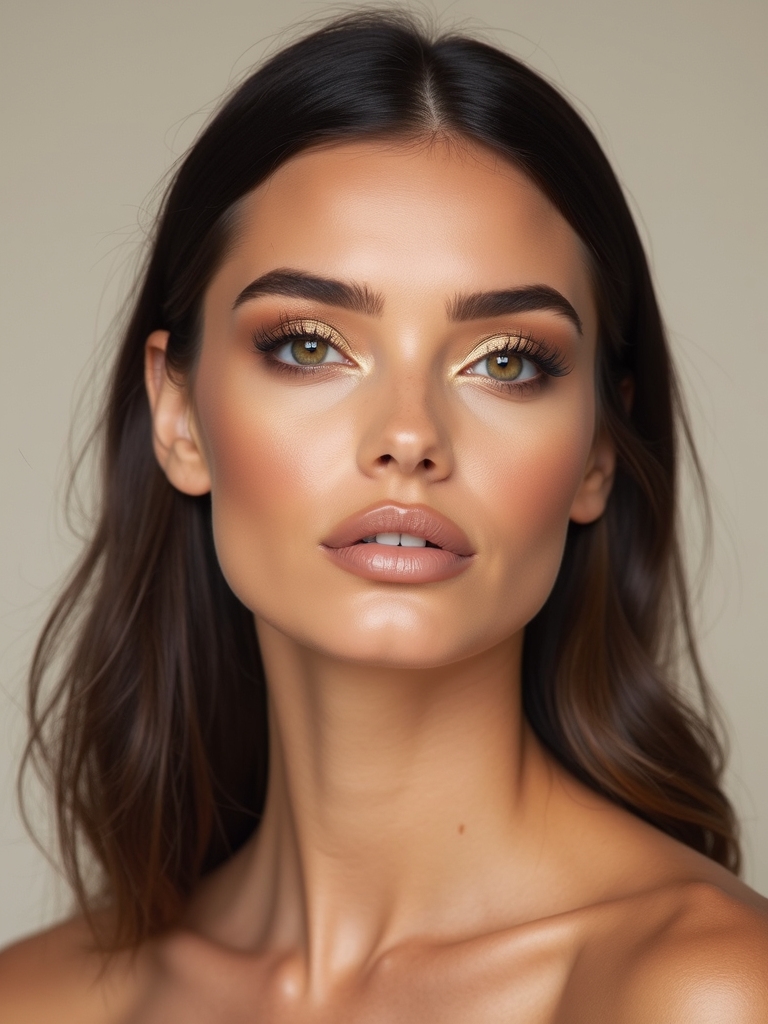 molten gold luminous eyework