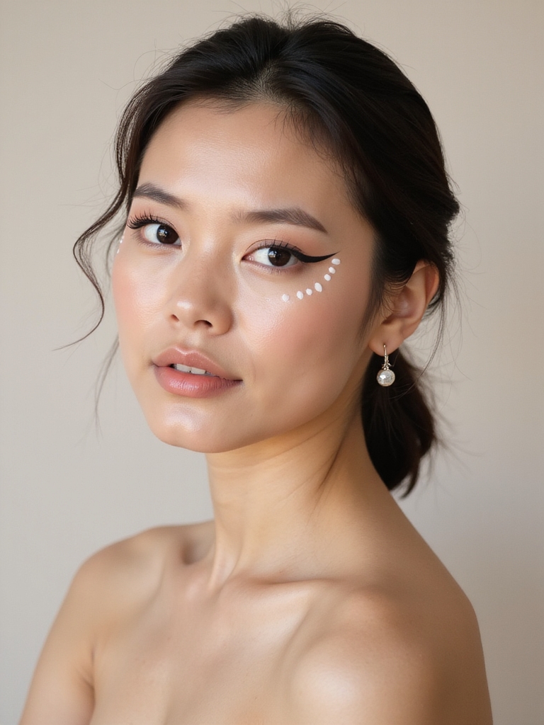 monochrome minimalist graphic liner