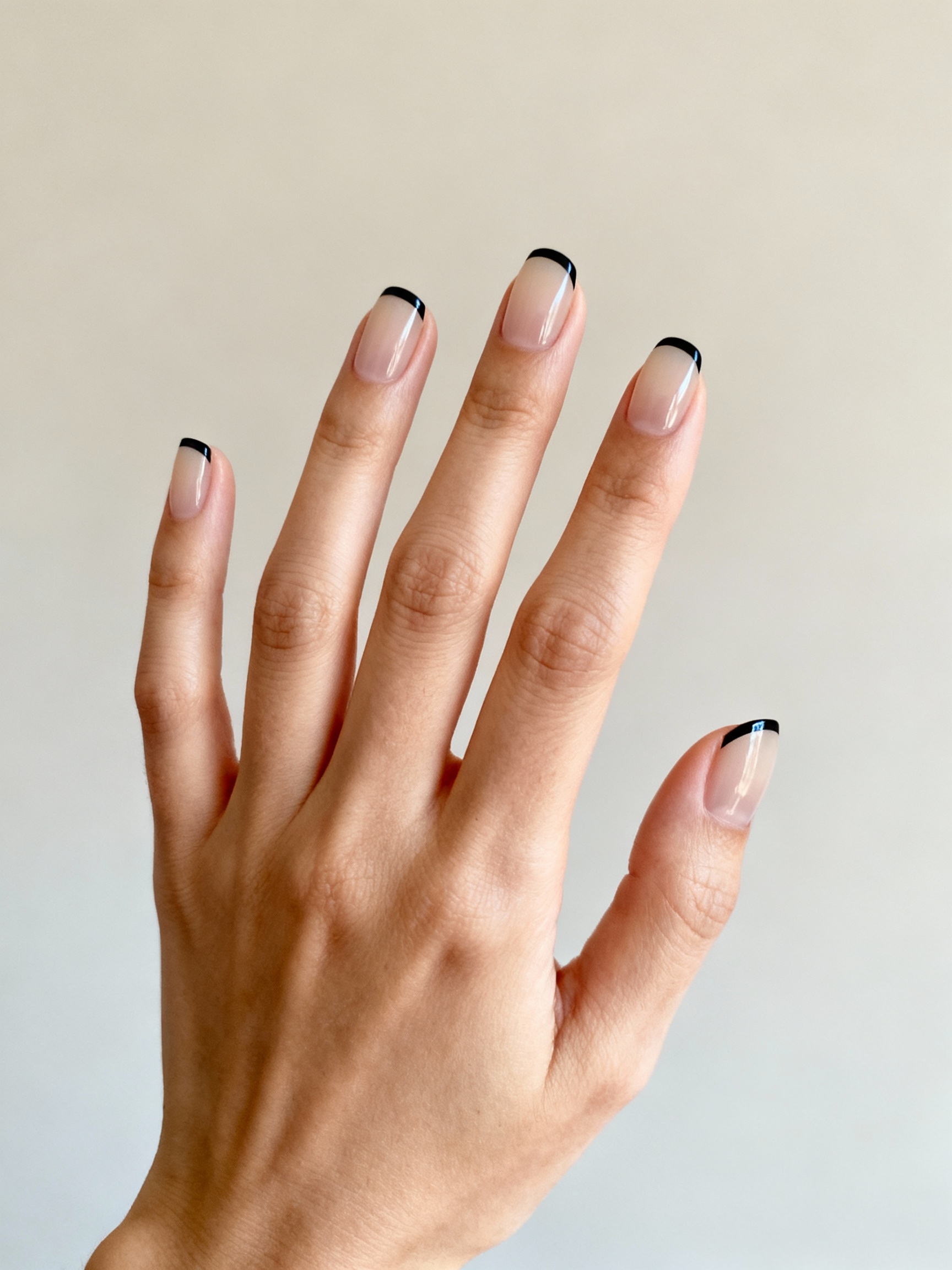moody micro french tips