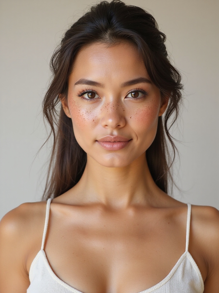 natural looking sun kissed faux freckles