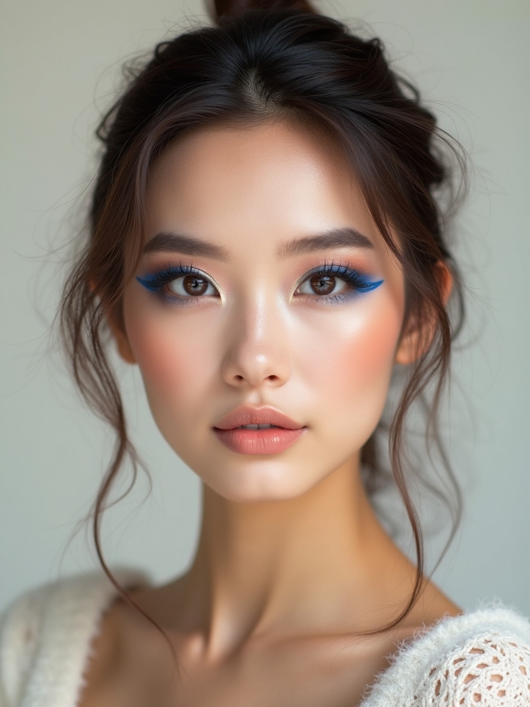 navy blue elongated winged shadow