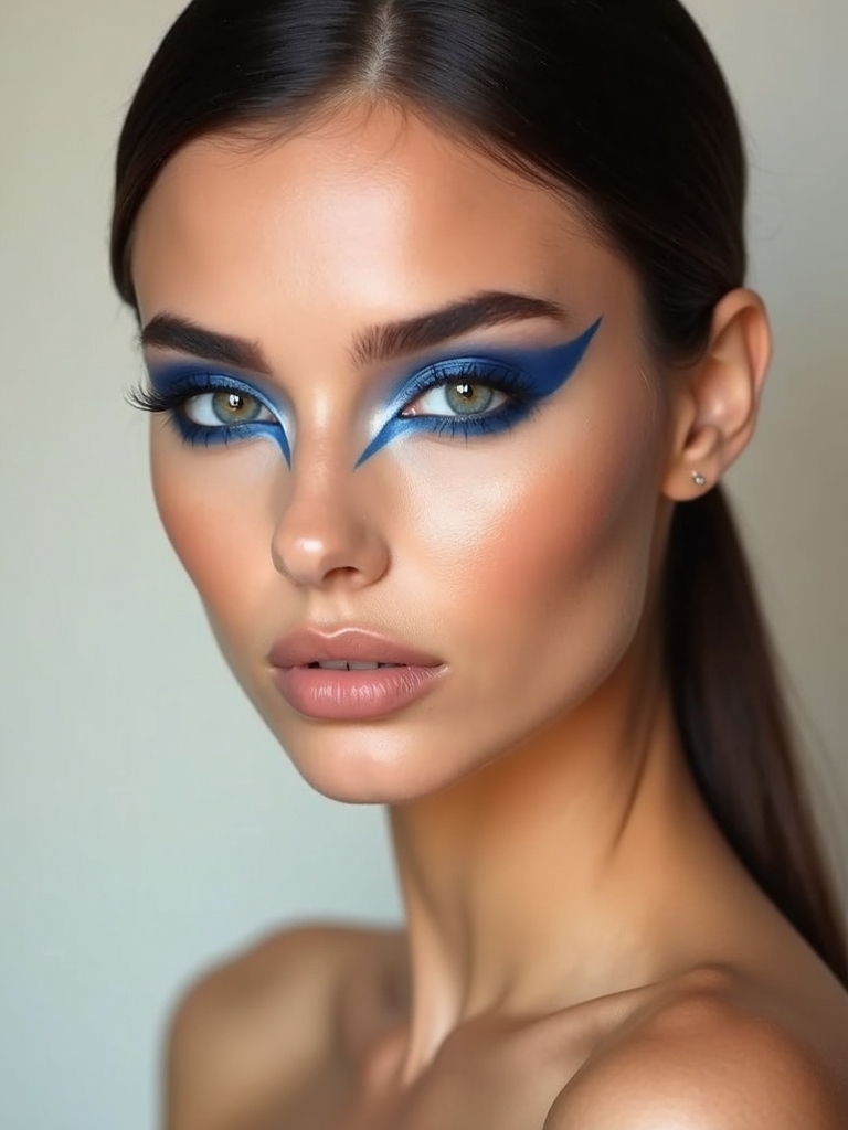 navy cut crease technique
