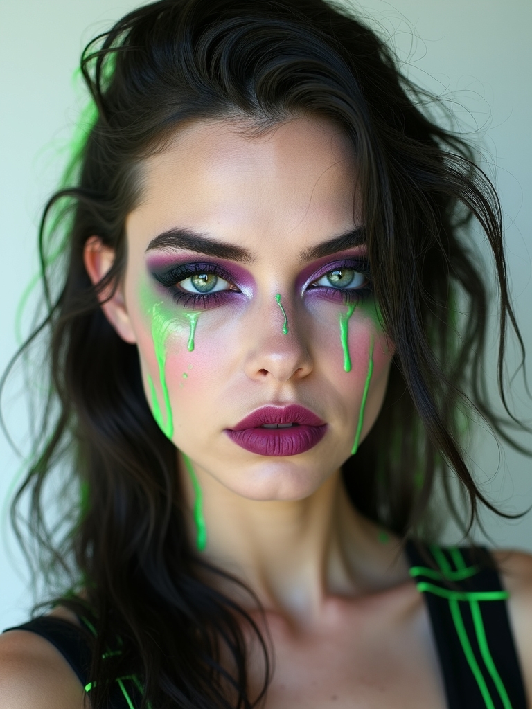 neon ooze halo winged