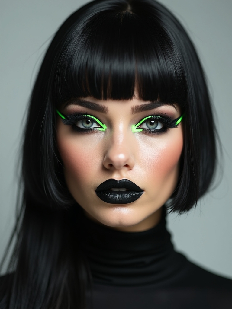 neon winged matte shadow