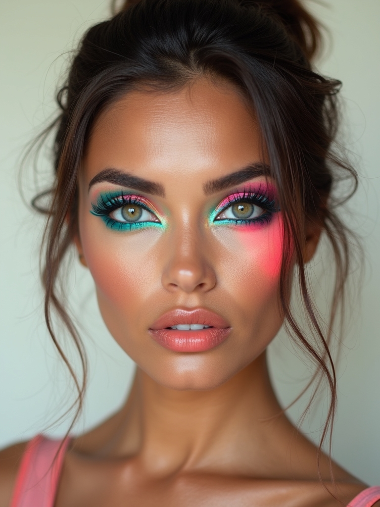 neon y2k electric liner