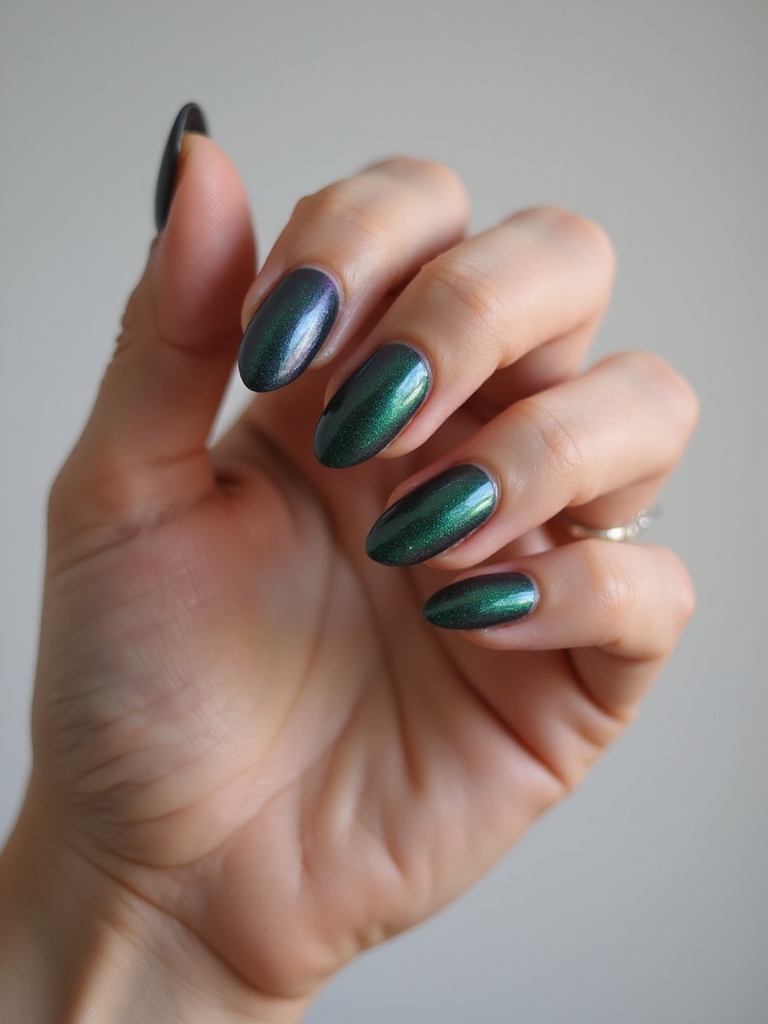 oil slick diagonal glossy shift