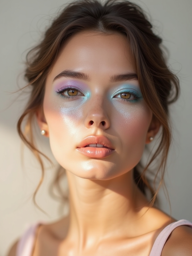 pastel halo with floating liner