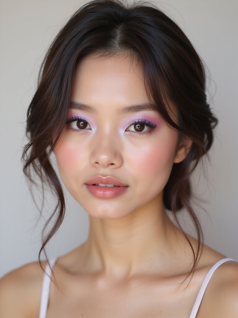 pastel lilac mint babyblue flutter