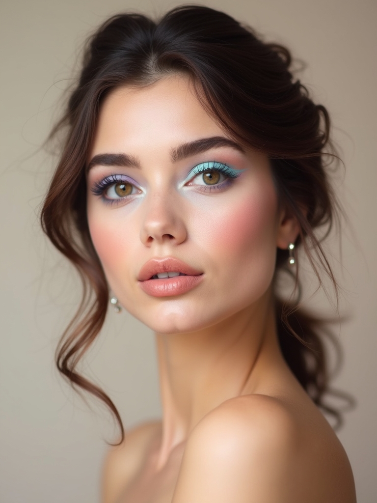 pastel waterline with gloss