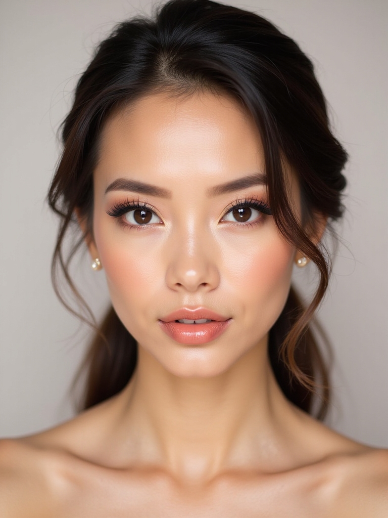 peachy modern lifted cat eye