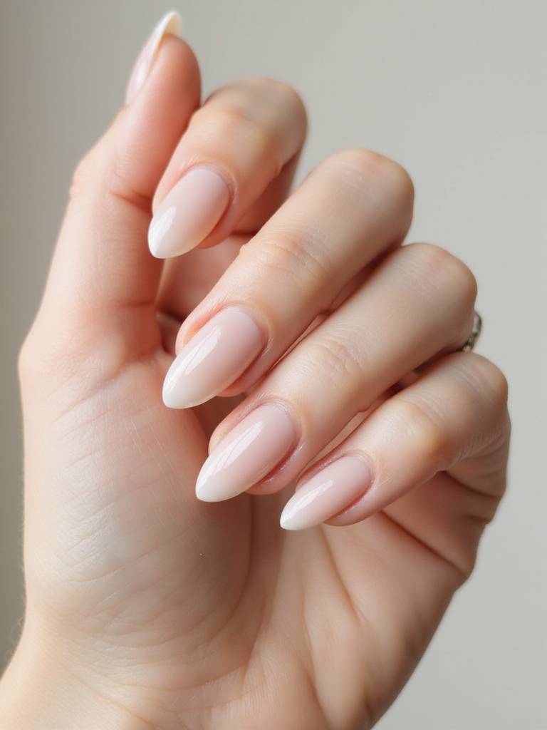 pearlized milky almond chrome