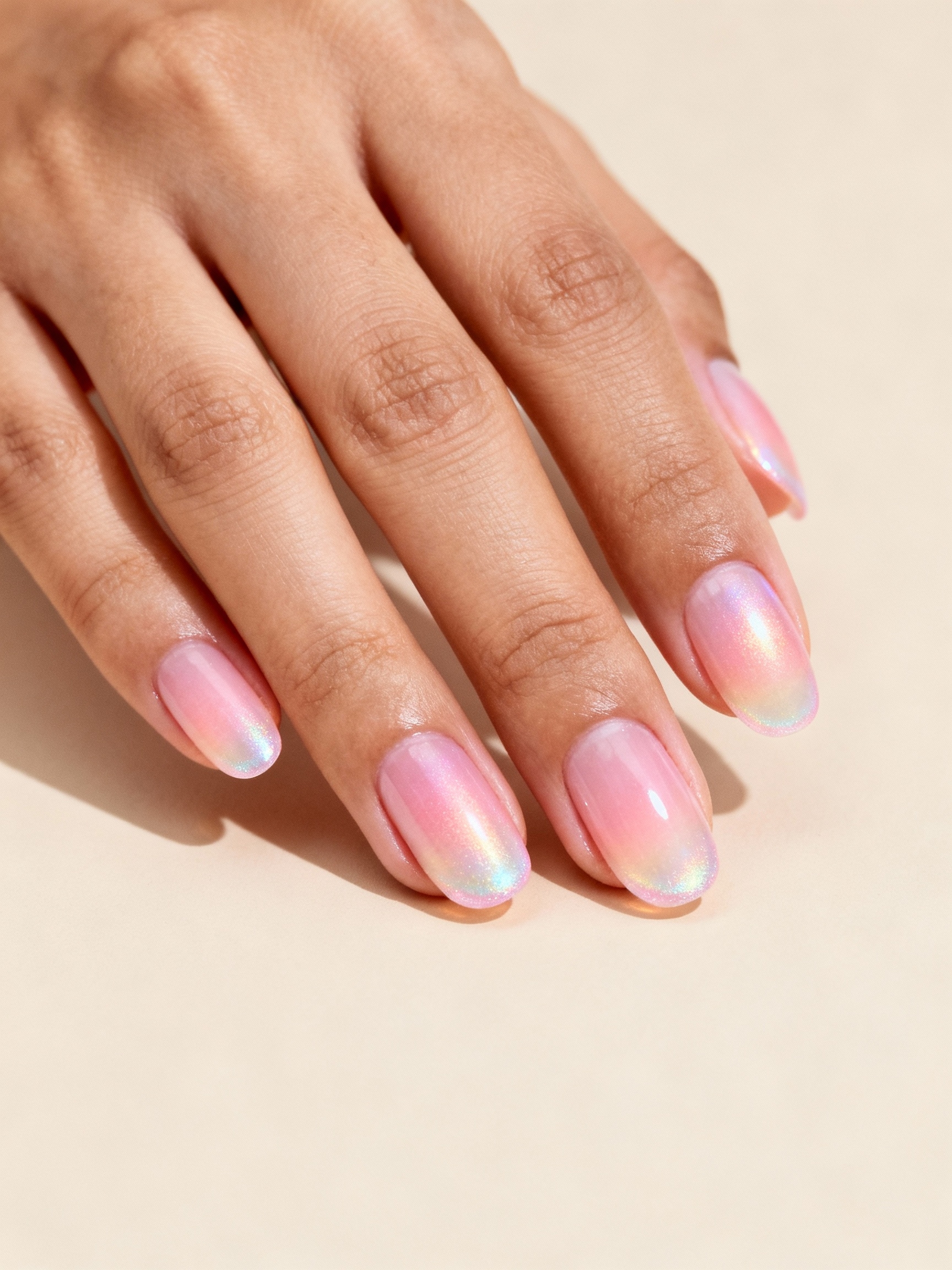 pink haze glossy ethereal glow