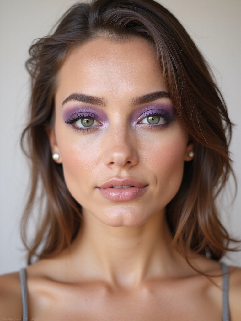 plush grape glossy lids