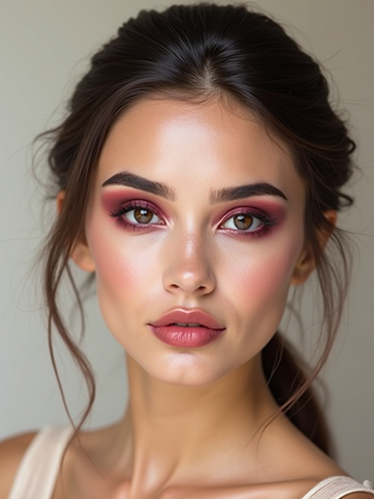 plush matte mulberry lid