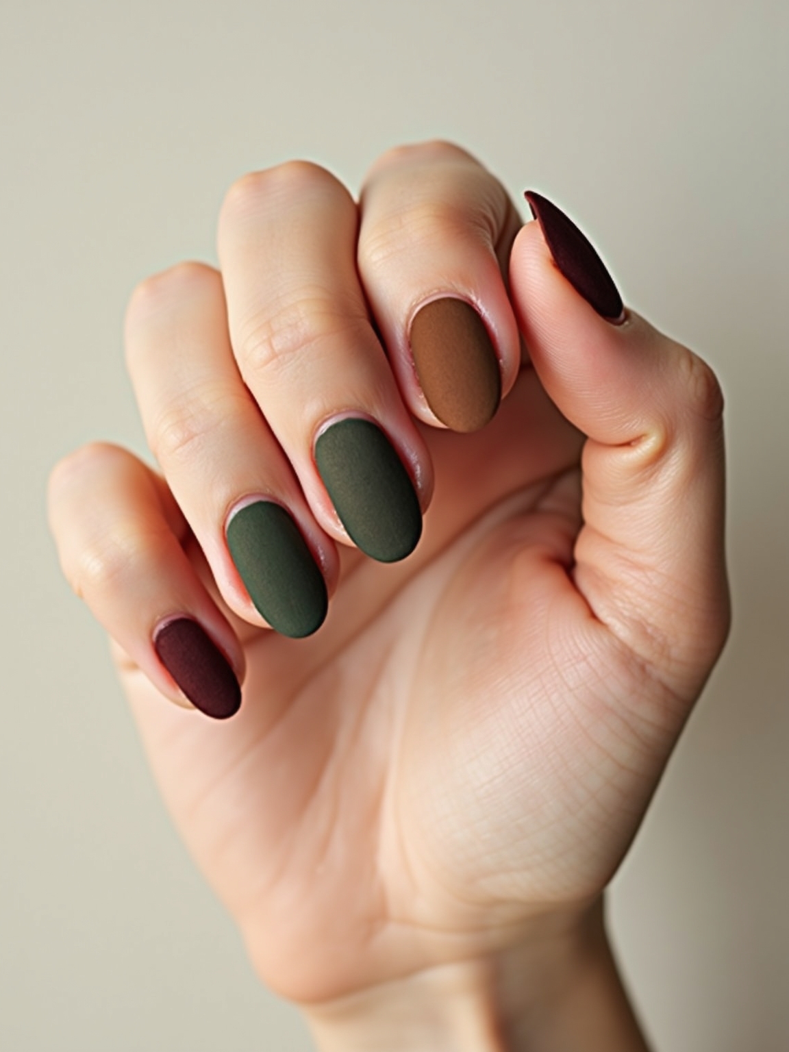 plush velvet and suede manicure