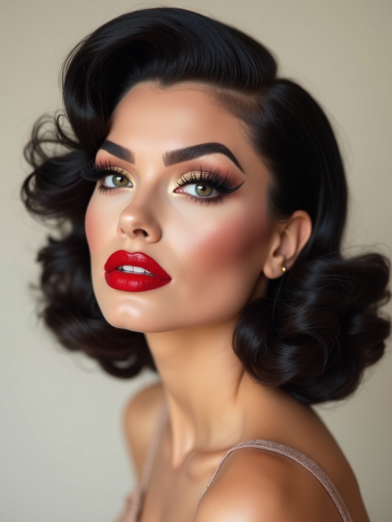 porcelain glow sculpted pin up