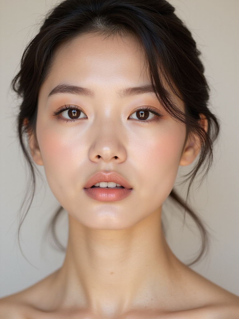 porcelain under eye brightening technique