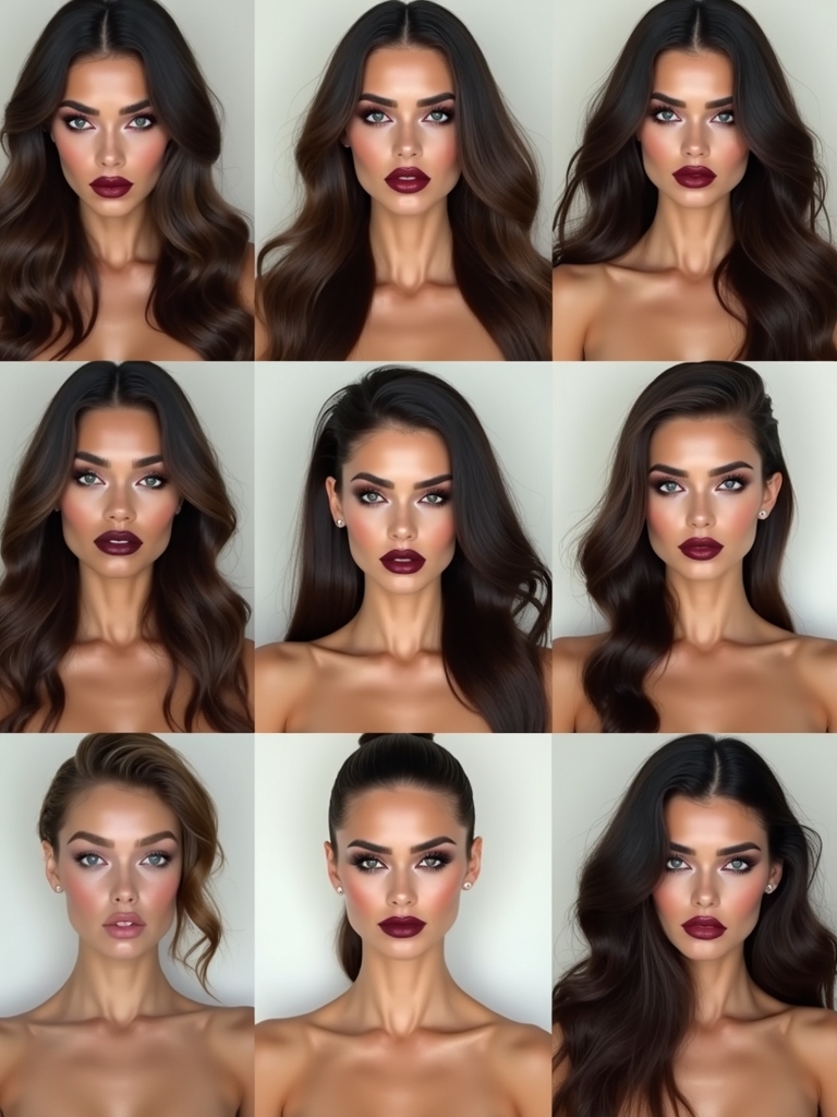 powerful dark feminine glam