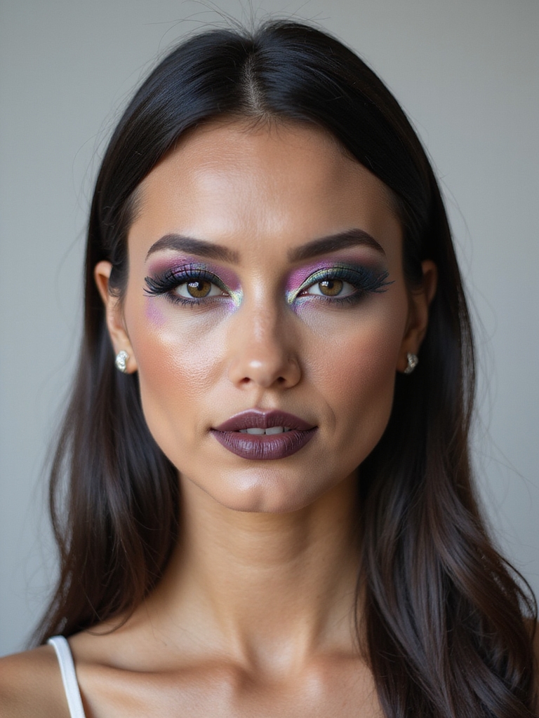 prismatic wet chrome cheek glow