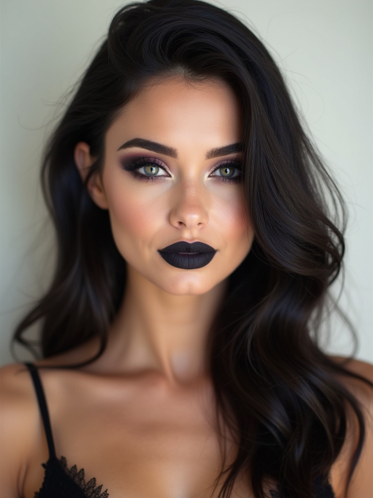 razor contour inky ombr